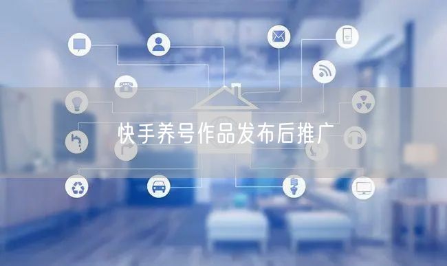 快手养号作品发布后推广